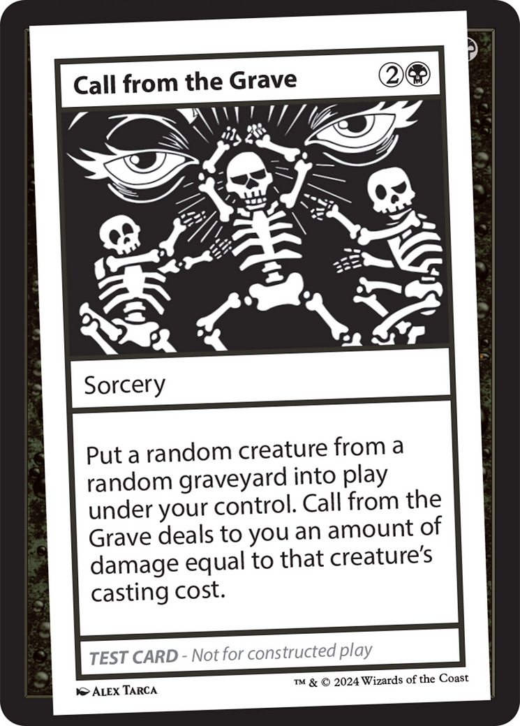 Call from the Grave [Mystery Booster 2 Playtest Cards] | The CG Realm