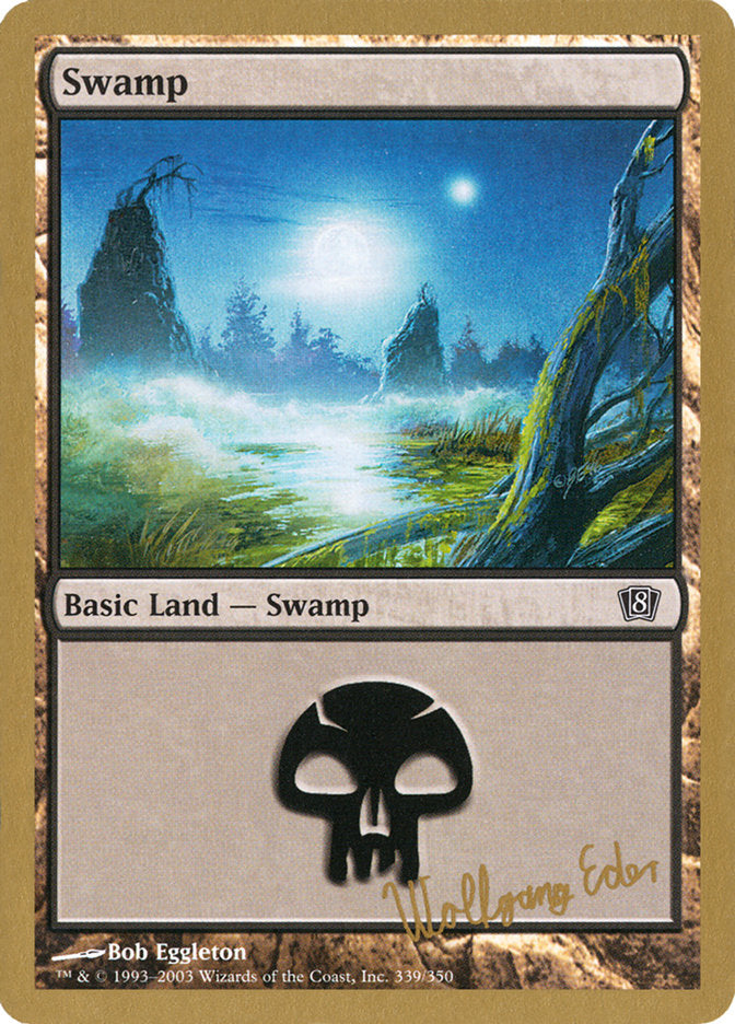 Swamp (we339) (Wolfgang Eder) [World Championship Decks 2003] | The CG Realm