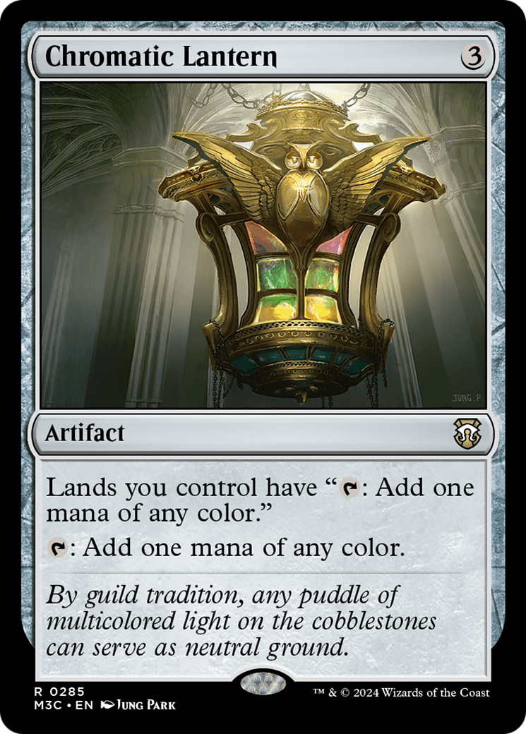 Chromatic Lantern (Ripple Foil) [Modern Horizons 3 Commander] | The CG Realm