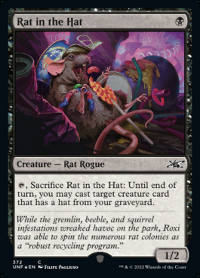 Rat in the Hat (Galaxy Foil) [Unfinity] | The CG Realm