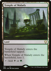 Temple of Malady [Phyrexia: All Will Be One Commander] | The CG Realm