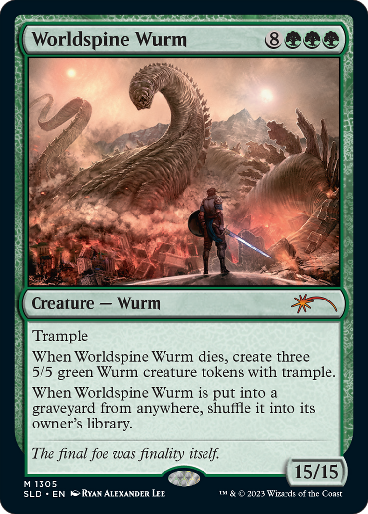 Worldspine Wurm [Secret Lair Drop Series] | The CG Realm