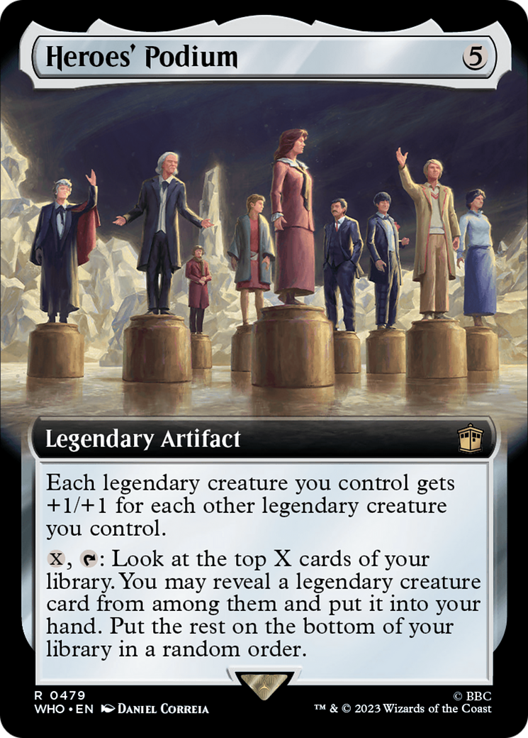 Heroes' Podium (Extended Art) [Doctor Who] | The CG Realm