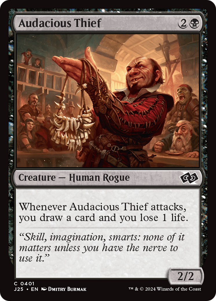 Audacious Thief [Foundations Jumpstart] | The CG Realm