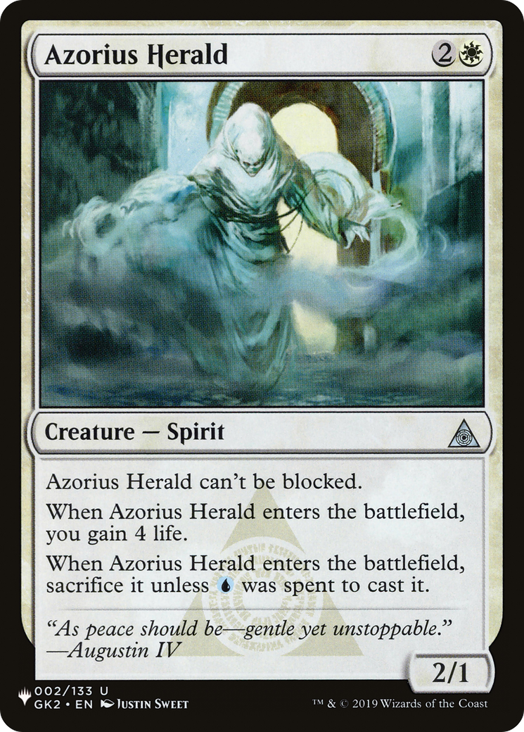 Azorius Herald [The List Reprints] | The CG Realm