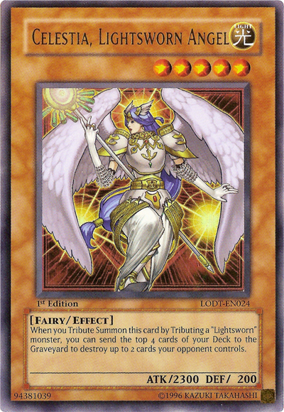 Celestia, Lightsworn Angel [LODT-EN024] Ultra Rare | The CG Realm