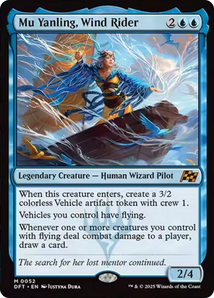 Mu Yanling, Wind Rider [Aetherdrift] | The CG Realm