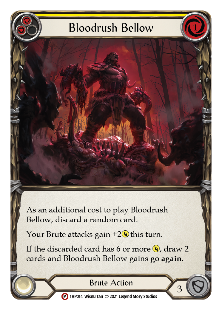 Bloodrush Bellow [1HP014] (History Pack 1) | The CG Realm