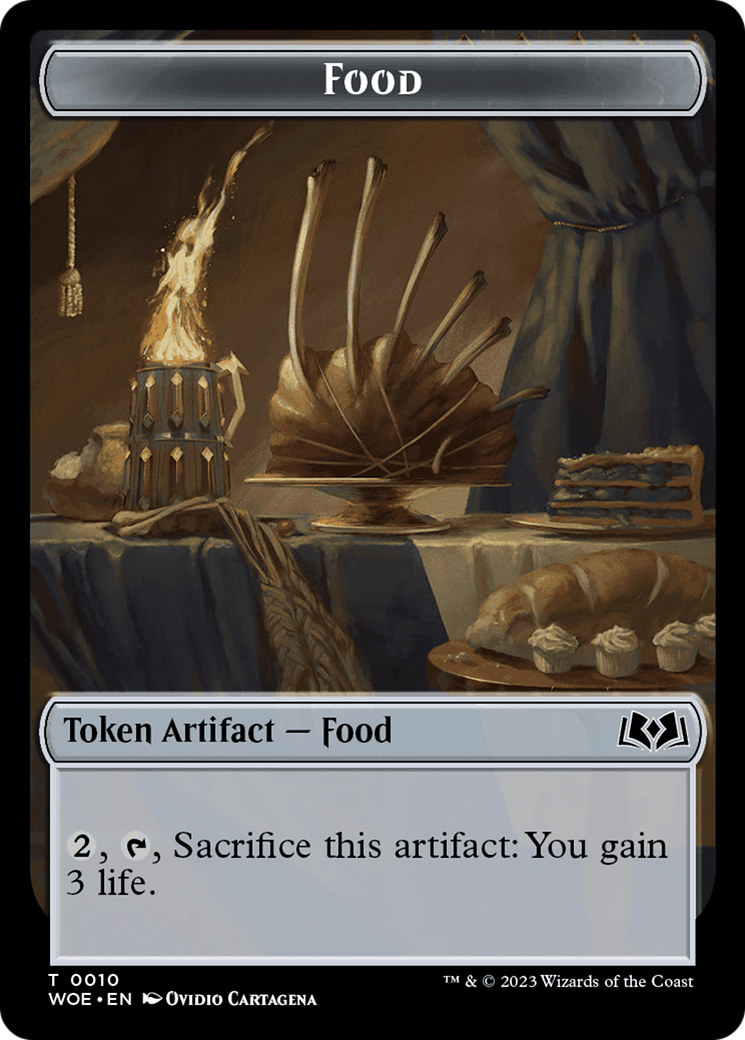 Food (0010) Token [Wilds of Eldraine Tokens] | The CG Realm