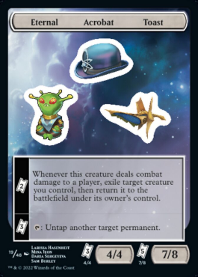 Eternal Acrobat Toast [Unfinity Stickers] | The CG Realm