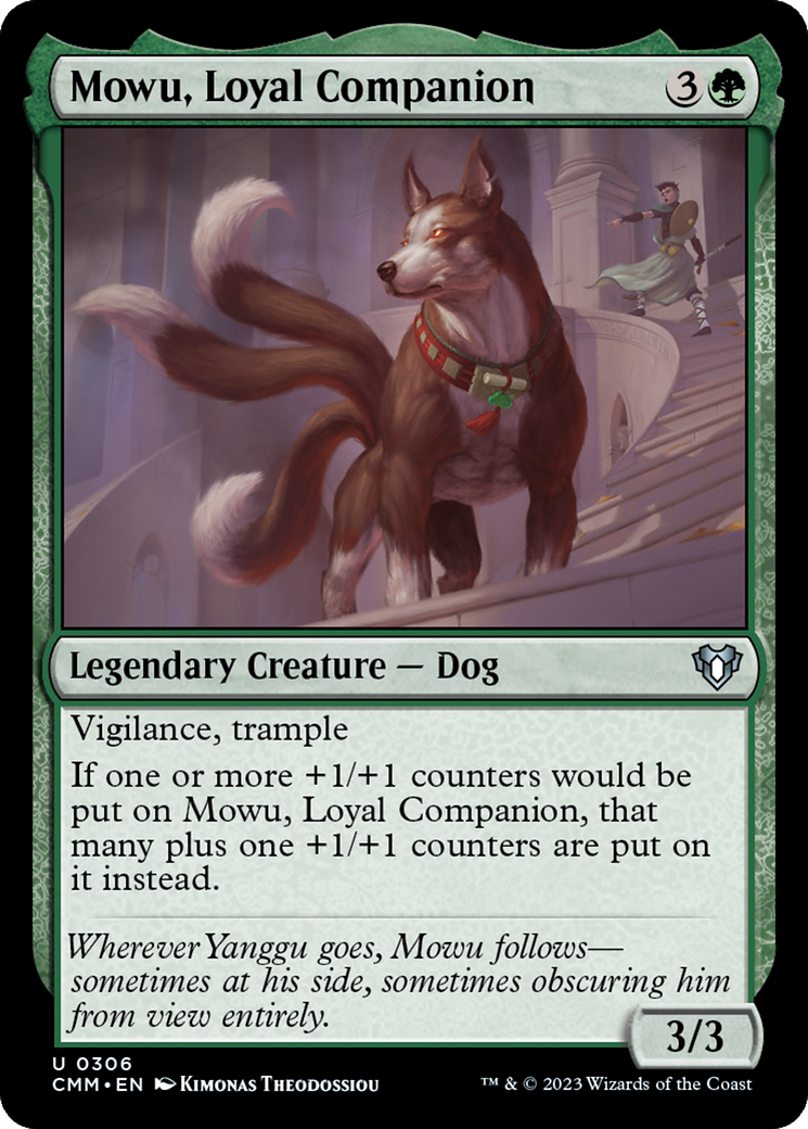 Mowu, Loyal Companion [Commander Masters] | The CG Realm