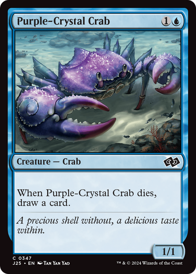 Purple-Crystal Crab [Foundations Jumpstart] | The CG Realm