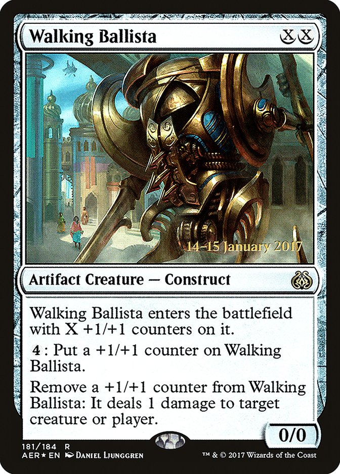 Walking Ballista [Aether Revolt Prerelease Promos] | The CG Realm