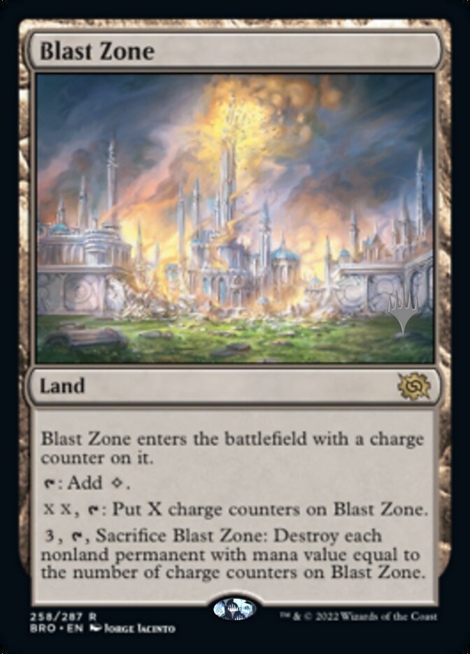 Blast Zone (Promo Pack) [The Brothers' War Promos] | The CG Realm