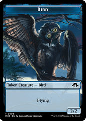 Eldrazi Spawn // Bird Double-Sided Token [Modern Horizons 3 Tokens] | The CG Realm