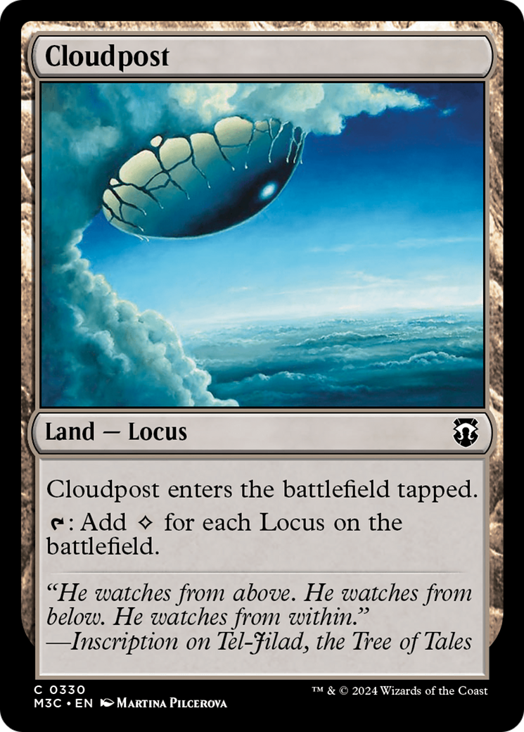 Cloudpost (Ripple Foil) [Modern Horizons 3 Commander] | The CG Realm