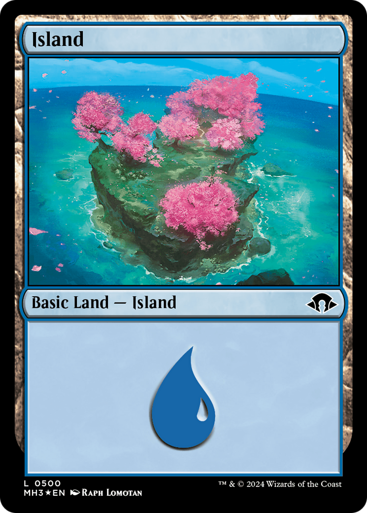 Island (0500) (Ripple Foil) [Modern Horizons 3] | The CG Realm