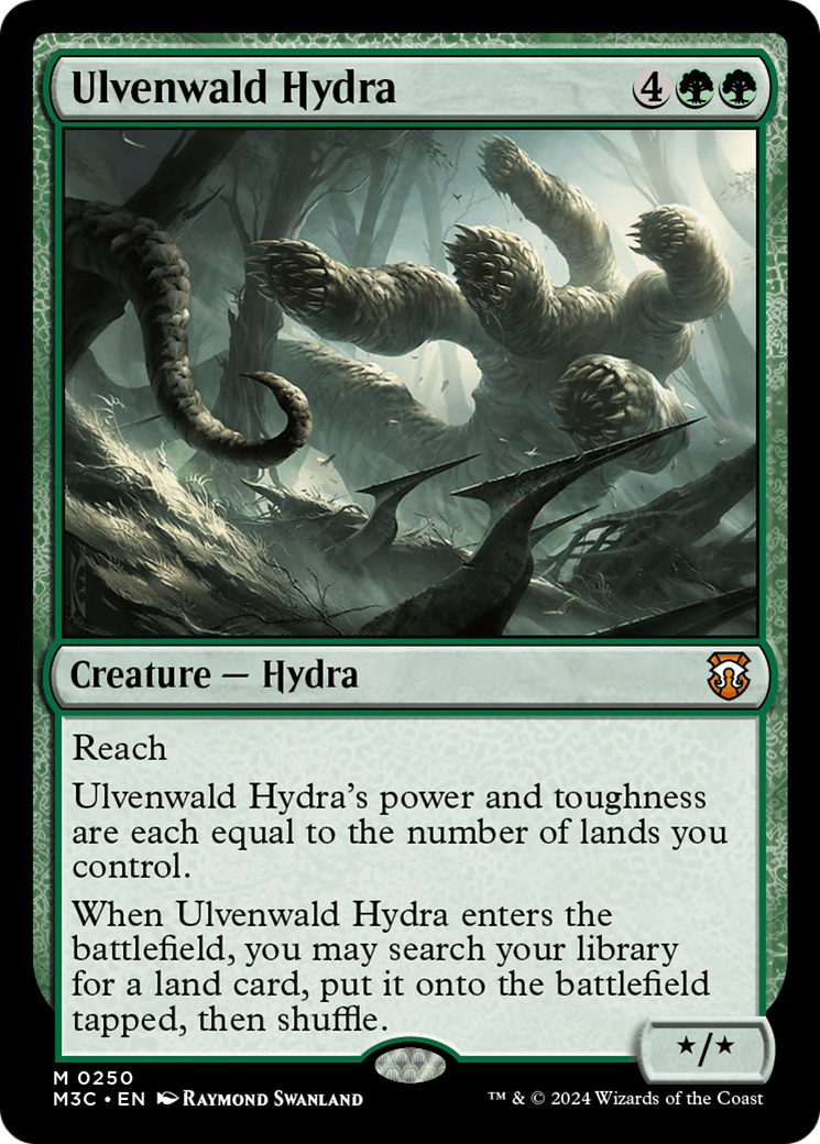 Ulvenwald Hydra (Ripple Foil) [Modern Horizons 3 Commander] | The CG Realm