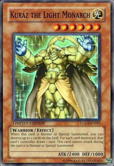 Kuraz the Light Monarch [LODT-ENSE1] Super Rare | The CG Realm