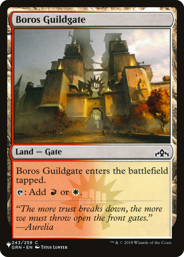 Boros Guildgate [The List] | The CG Realm