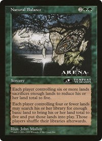 Natural Balance (Oversized) [Oversize Cards] | The CG Realm