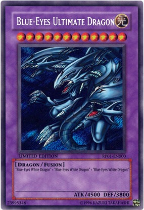 Blue-Eyes Ultimate Dragon [RP01-EN000] Secret Rare | The CG Realm