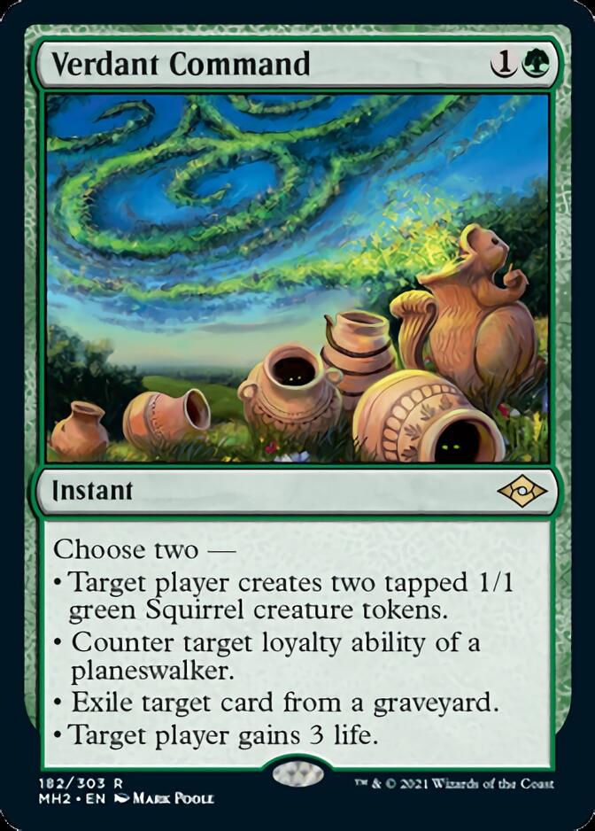 Verdant Command [Modern Horizons 2] | The CG Realm