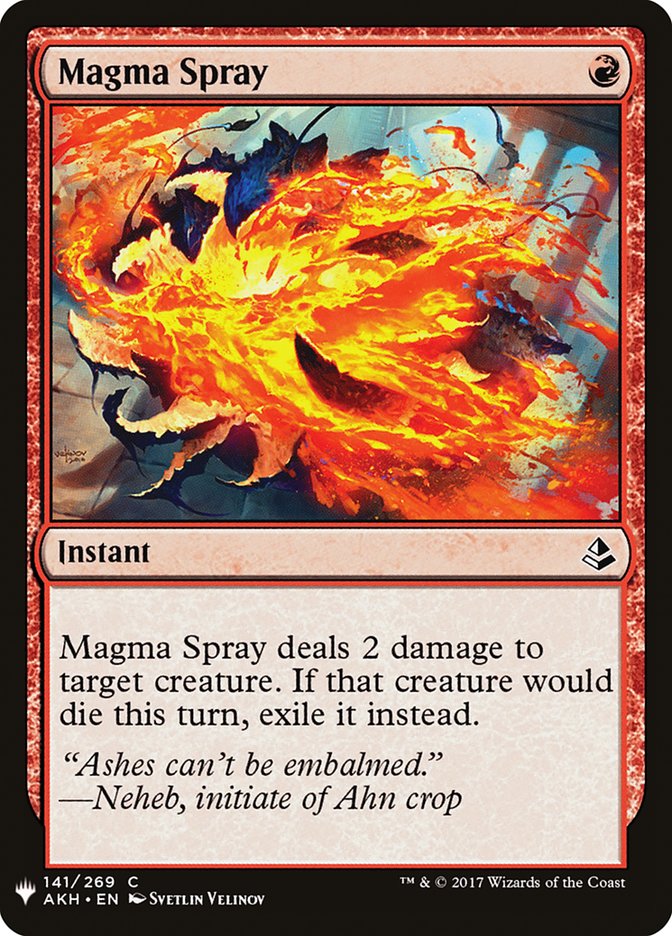 Magma Spray [Mystery Booster] | The CG Realm