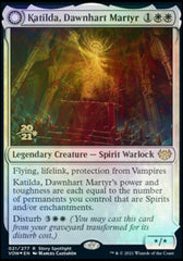 Katilda, Dawnhart Martyr // Katilda's Rising Dawn [Innistrad: Crimson Vow Prerelease Promos] | The CG Realm