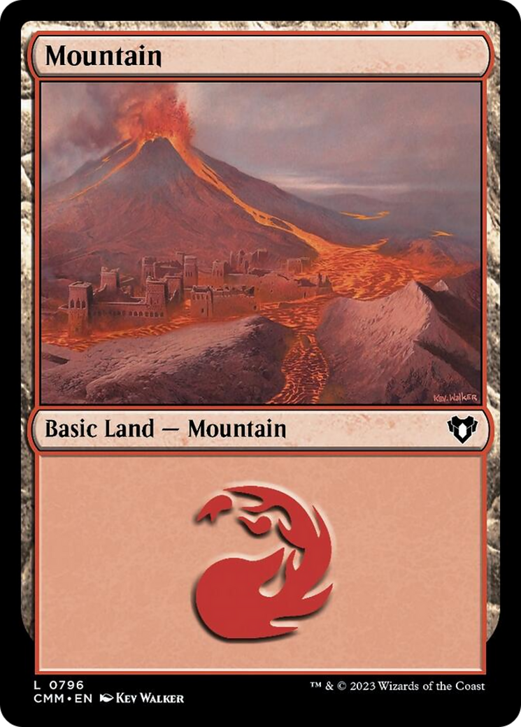 Mountain (796) [Commander Masters] | The CG Realm