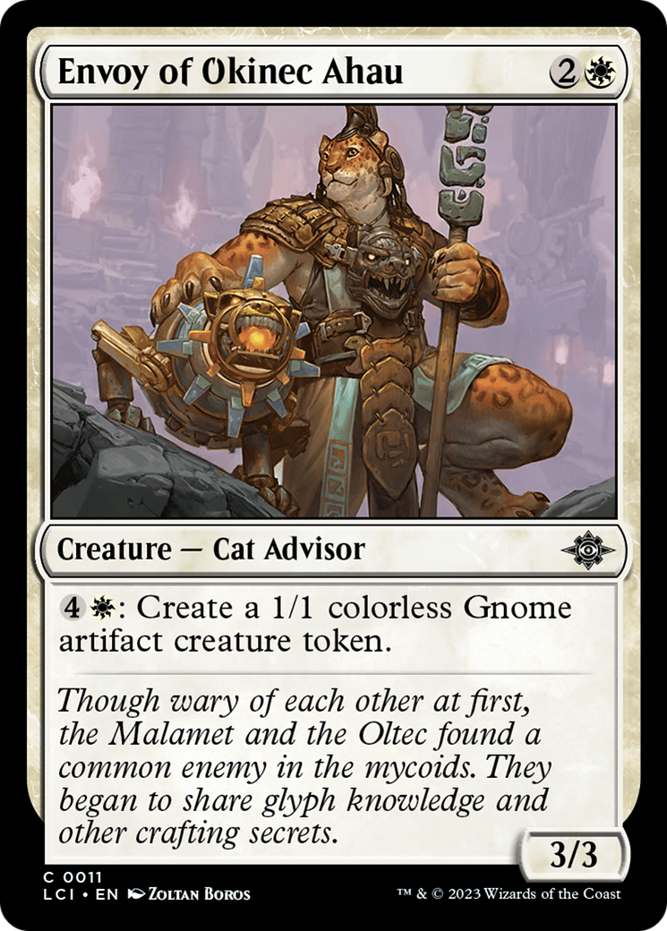 Envoy of Okinec Ahau [The Lost Caverns of Ixalan] | The CG Realm