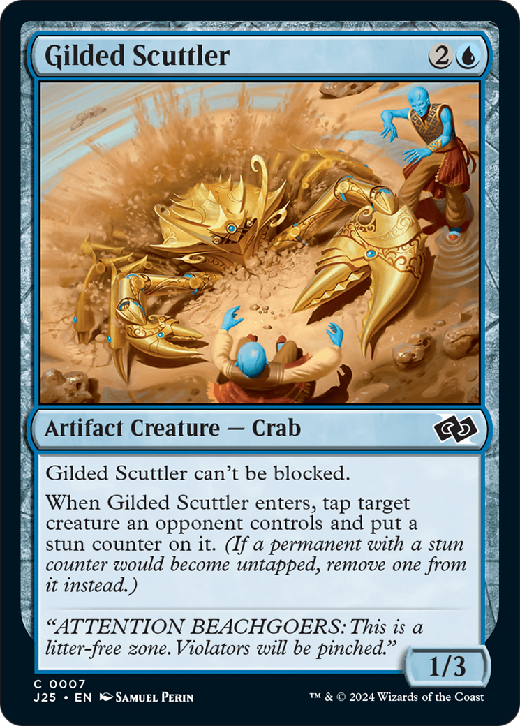 Gilded Scuttler [Foundations Jumpstart] | The CG Realm