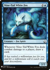 Nine-Tail White Fox [Mystery Booster] | The CG Realm