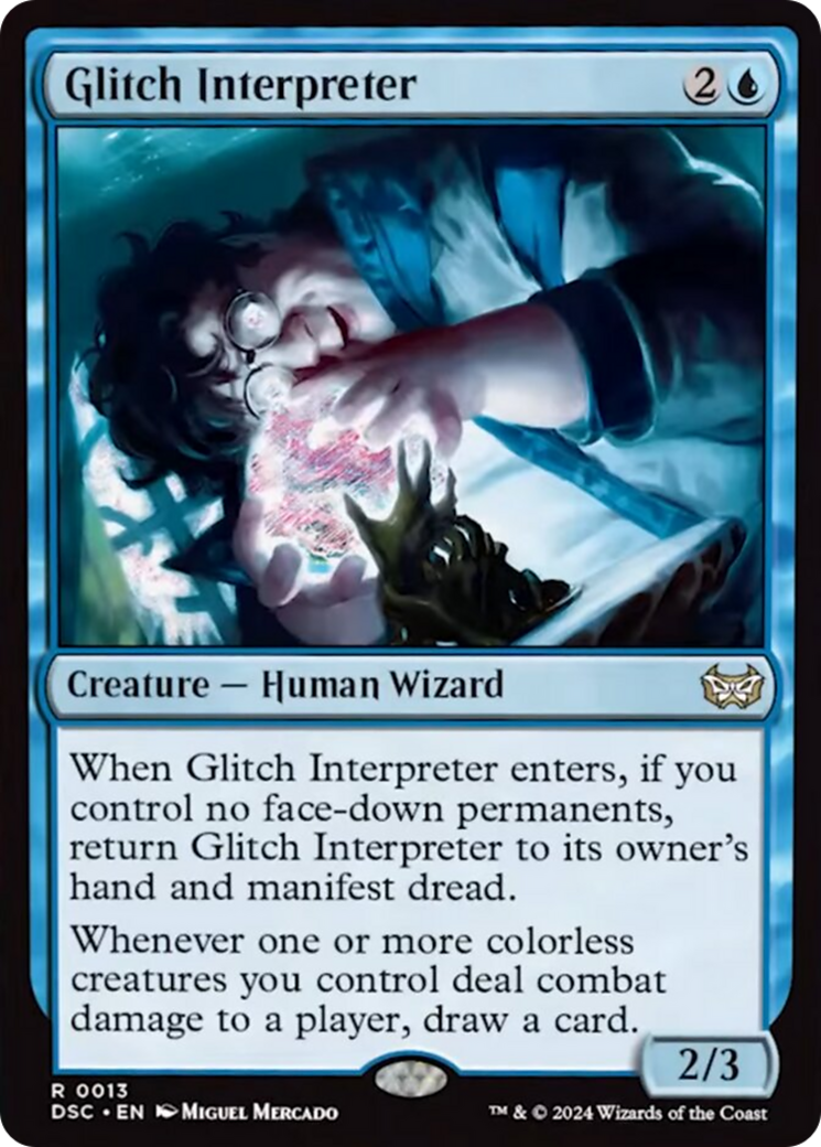 Glitch Interpreter [Duskmourn: House of Horror Commander] | The CG Realm