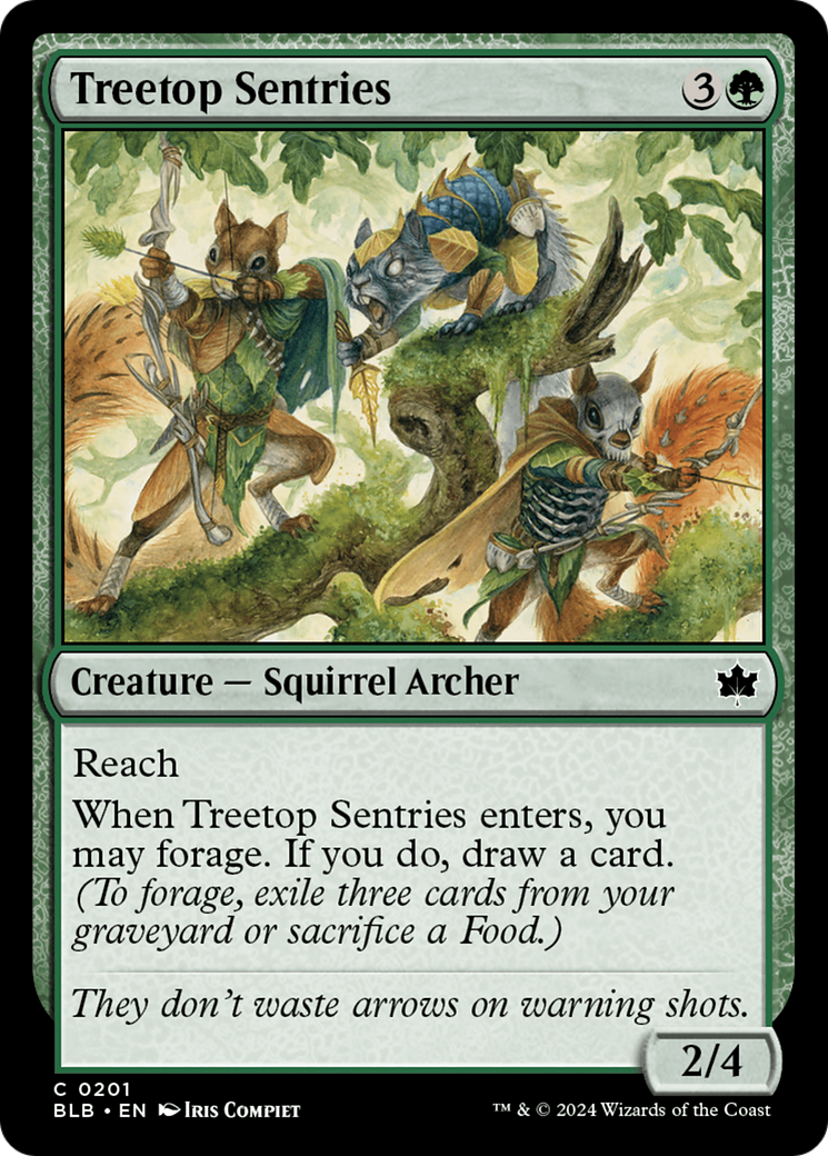 Treetop Sentries [Bloomburrow] | The CG Realm