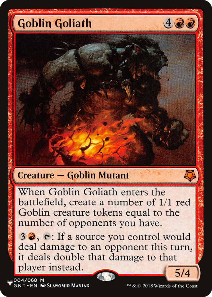 Goblin Goliath [The List Reprints] | The CG Realm