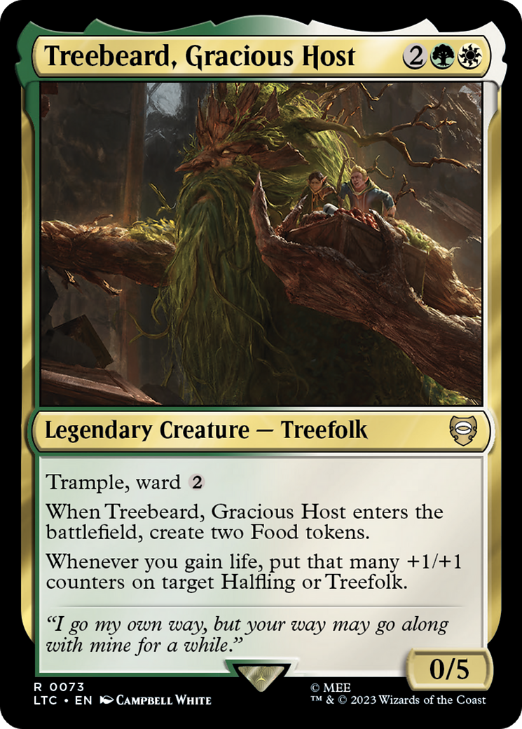 Treebeard, Gracious Host [The Lord of the Rings: Tales of Middle-Earth Commander] | The CG Realm