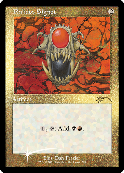 Rakdos Signet (Retro) (Foil Etched) [Secret Lair Drop Series] | The CG Realm