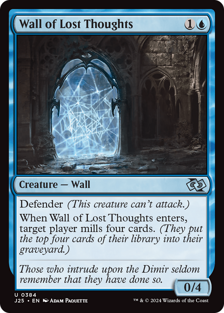 Wall of Lost Thoughts [Foundations Jumpstart] | The CG Realm