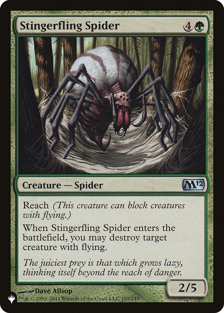 Stingerfling Spider [The List] | The CG Realm