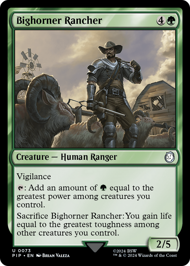 Bighorner Rancher [Fallout] | The CG Realm