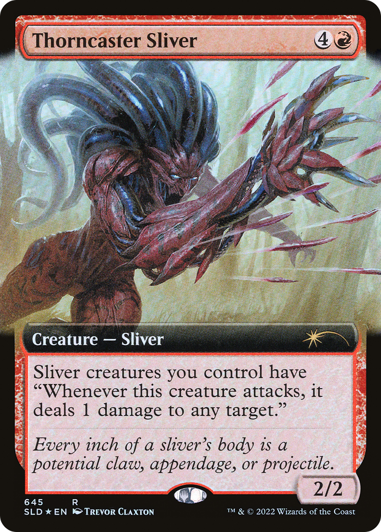 Thorncaster Sliver (Extended Art) [Secret Lair Drop Series] | The CG Realm