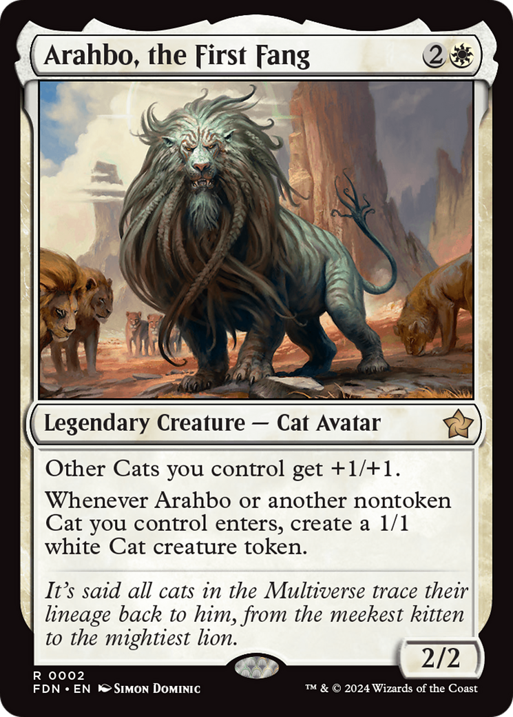 Arahbo, the First Fang [Foundations] | The CG Realm