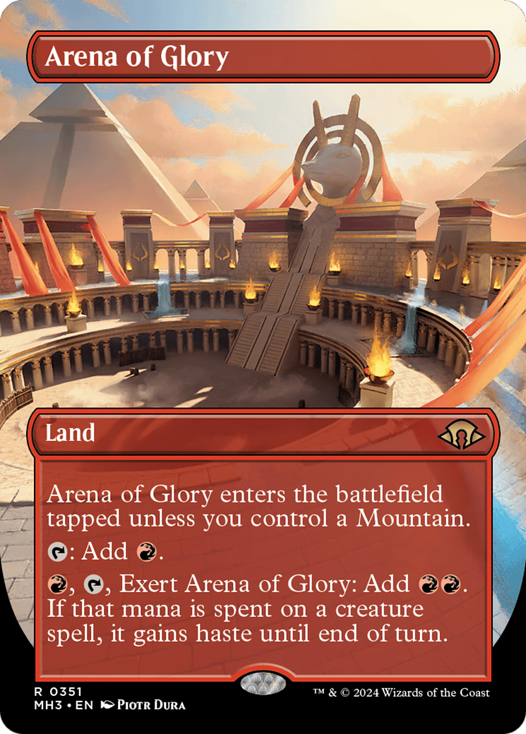 Arena of Glory (Borderless) [Modern Horizons 3] | The CG Realm