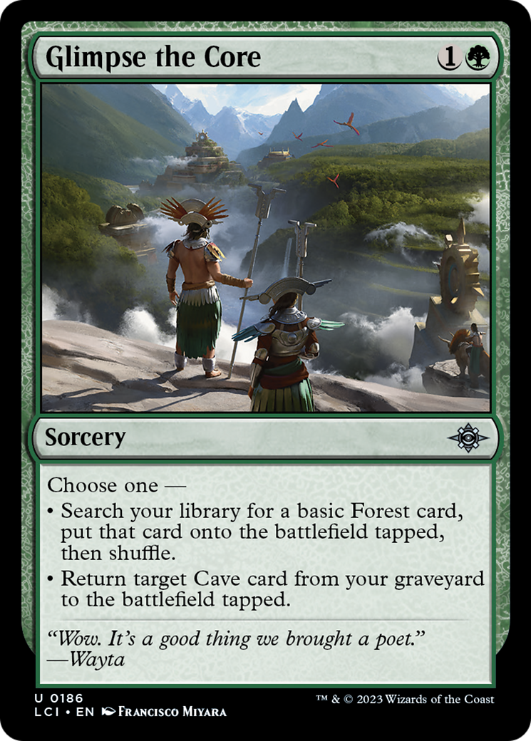 Glimpse the Core [The Lost Caverns of Ixalan] | The CG Realm