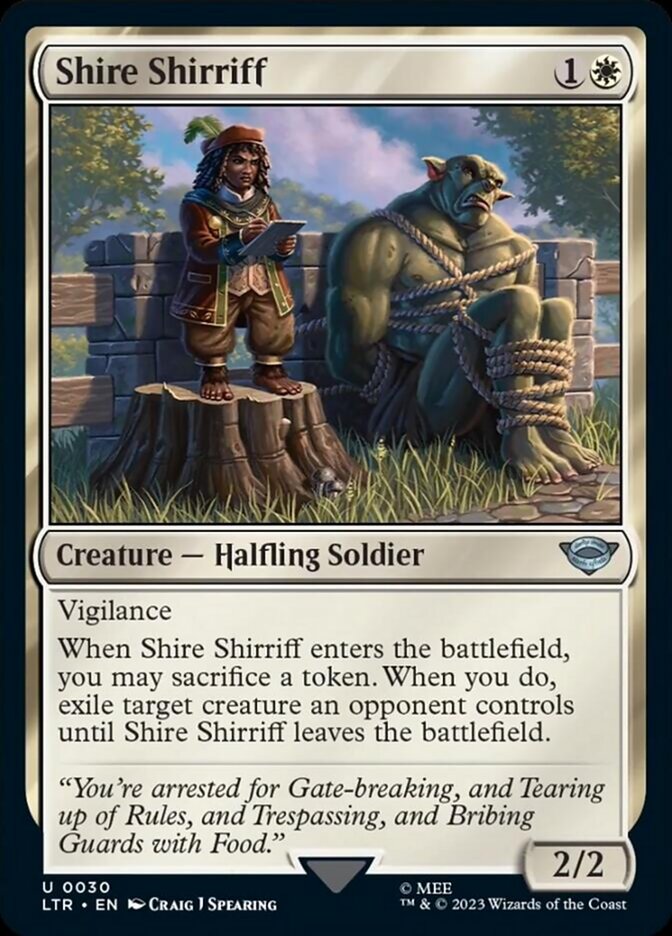 Shire Shirriff [The Lord of the Rings: Tales of Middle-Earth] | The CG Realm