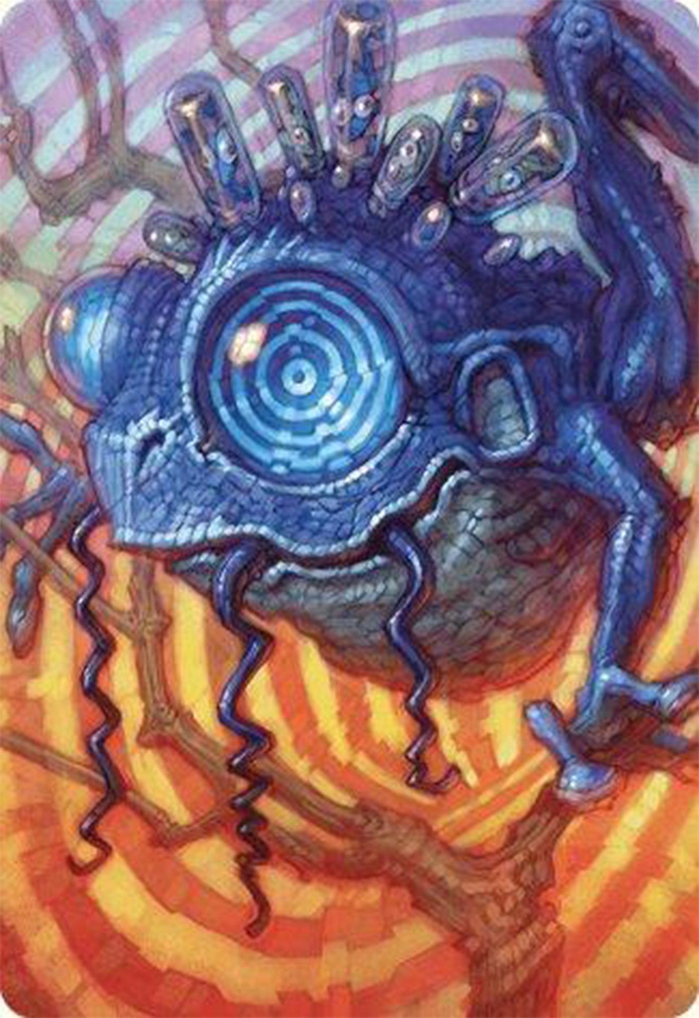 Psychic Frog Art Card [Modern Horizons 3 Art Series] | The CG Realm