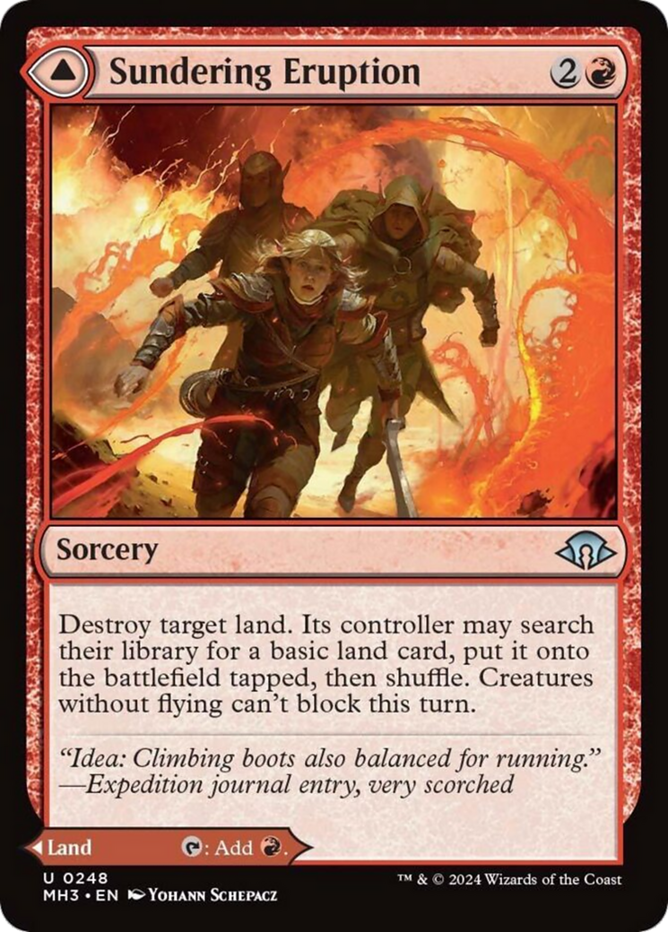 Sundering Eruption // Volcanic Fissure [Modern Horizons 3] | The CG Realm