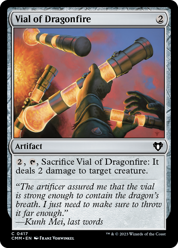 Vial of Dragonfire [Commander Masters] | The CG Realm