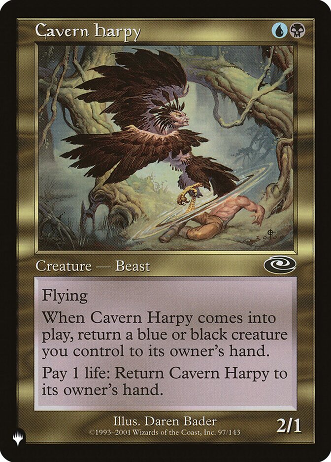 Cavern Harpy [The List] | The CG Realm